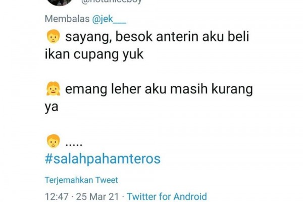 9 Obrolan Pasangan yang Selalu Salah Paham, Putus Aja Lah! 