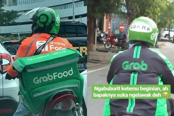 10 Potret Kocak Driver Ojek Online Krisis Identitas, Bikin Bingung
