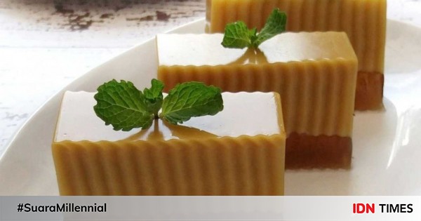 Resep Agar Agar Santan Gula Merah Perpaduan Manis Dan Gurih