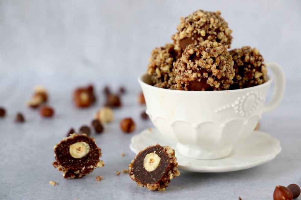 Resep Chocolate Hazelnut Bites, Camilan Simpel Dan Manis