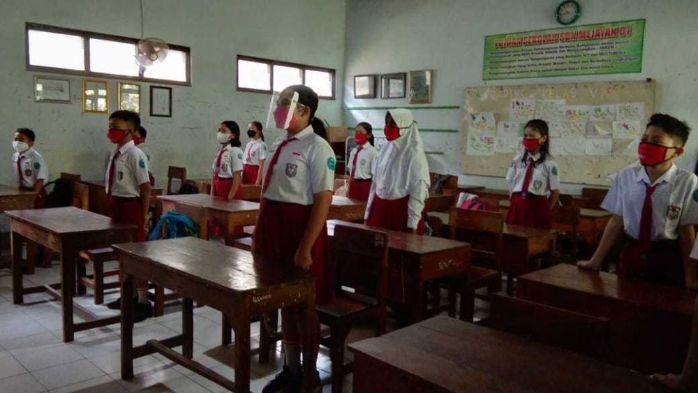 126 SMP Sederajat di Kota Tangerang Lakukan PTM Pekan Depan