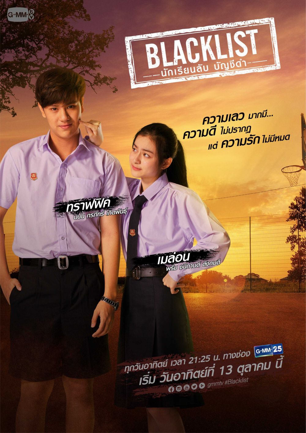 11 Karakter Drama Thailand yang Diperankan Nanon Korapat