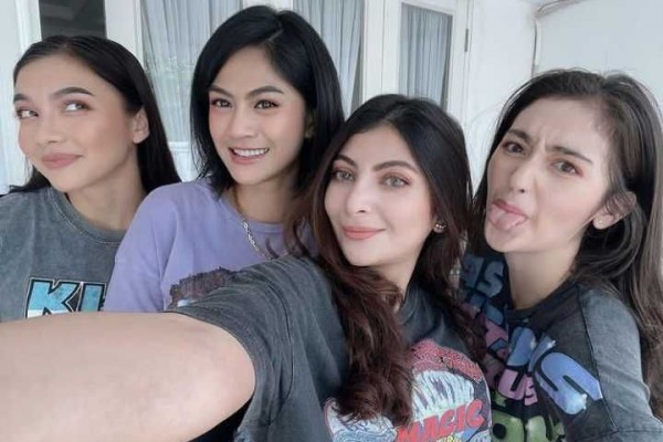 9 Potret Akrab Ranty Maria, Hana Saraswati, Angela, dan Sarah Keihl