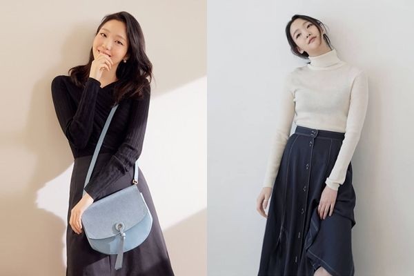 10 Ide Mix and Match dengan Bawahan Rok ala Kim Go Eun, Kekinian Abis!