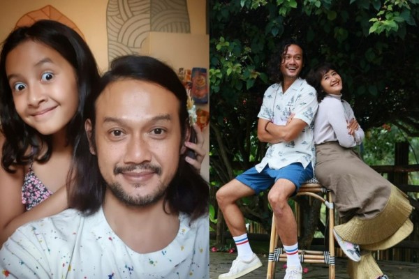 10 Momen Kebersamaan Dwi Sasono dengan Keluarga Kecilnya