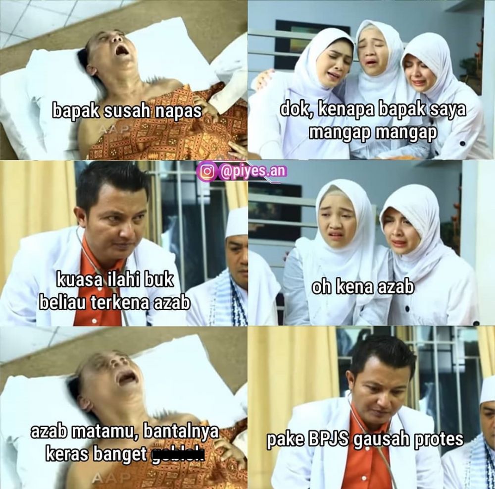 Meme Lucu Percakapan Pasien Dan Dokter Di Sinetron Indonesia