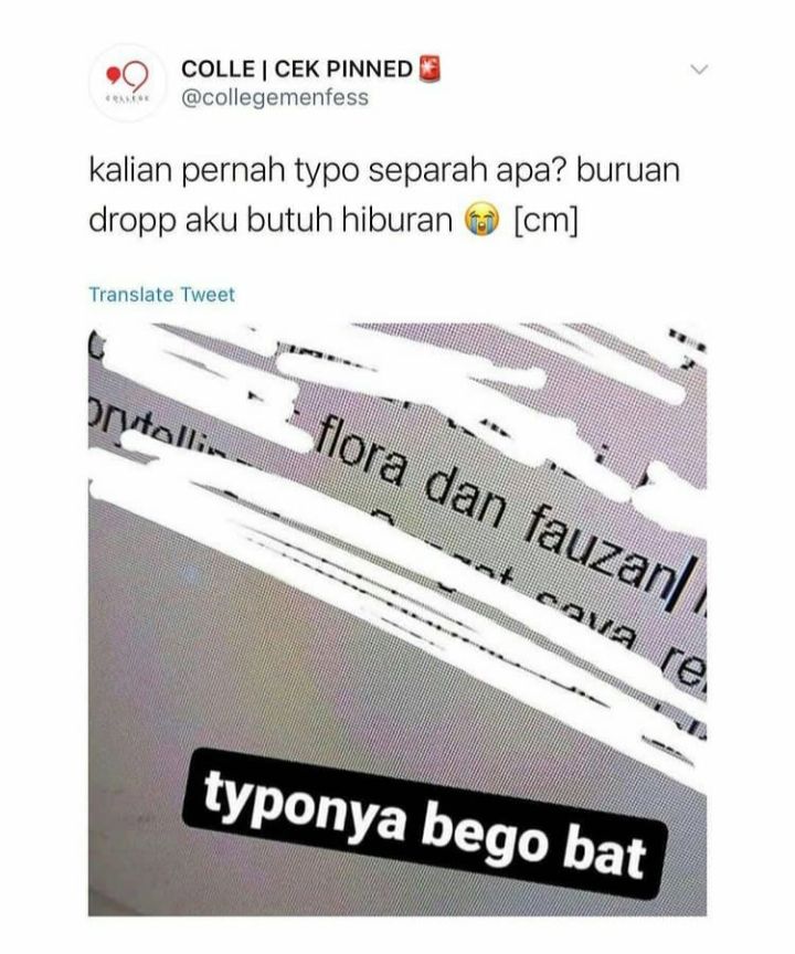 Typo Parah