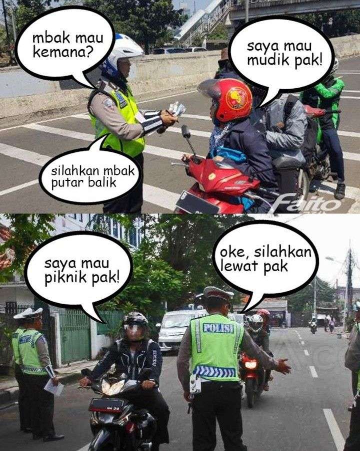 10 Momen Pertemuan Tak Terduga Pengendara & Polisi Di Jalan