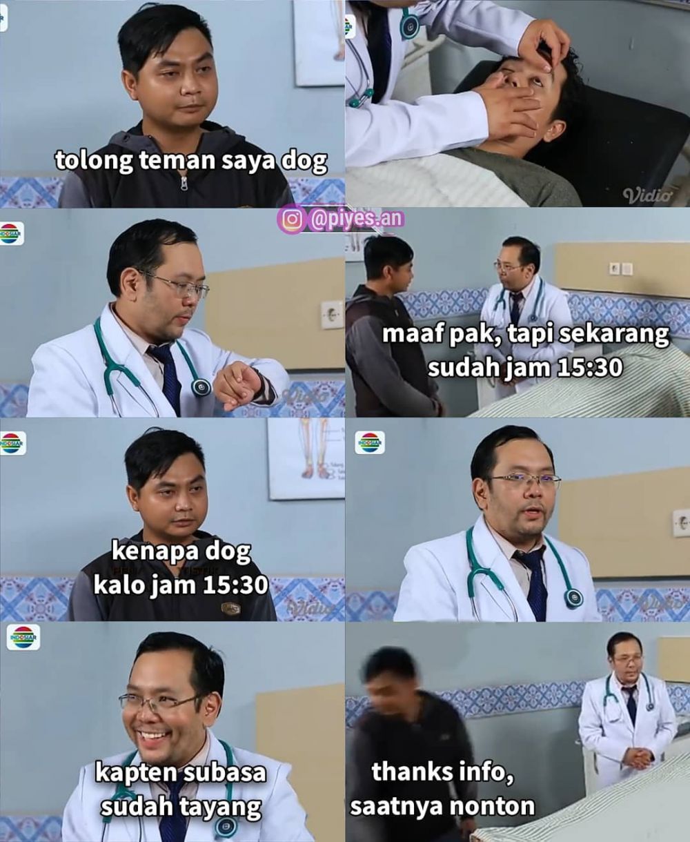 Meme Lucu Percakapan Pasien Dan Dokter Di Sinetron Indonesia