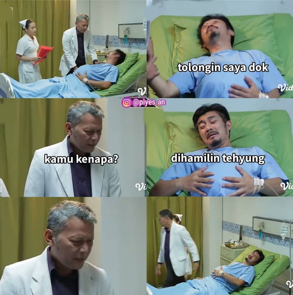 Meme Lucu Percakapan Pasien Dan Dokter Di Sinetron Indonesia