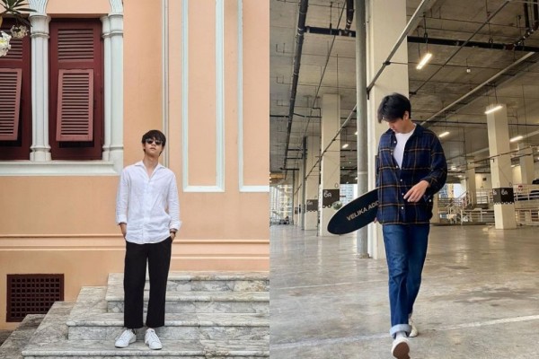 9 Ide Mix and Match Kemeja ala Harit Cheewagaroon, Simpel dan Stylish!