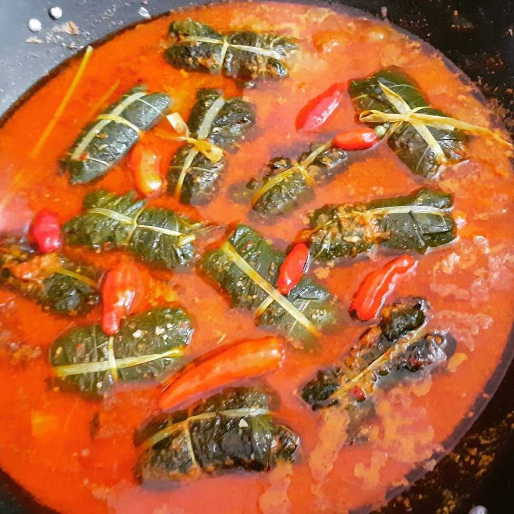 Resep Buntil Daun Singkong, Menu Khas Desa untuk Lauk Nasi Hangat