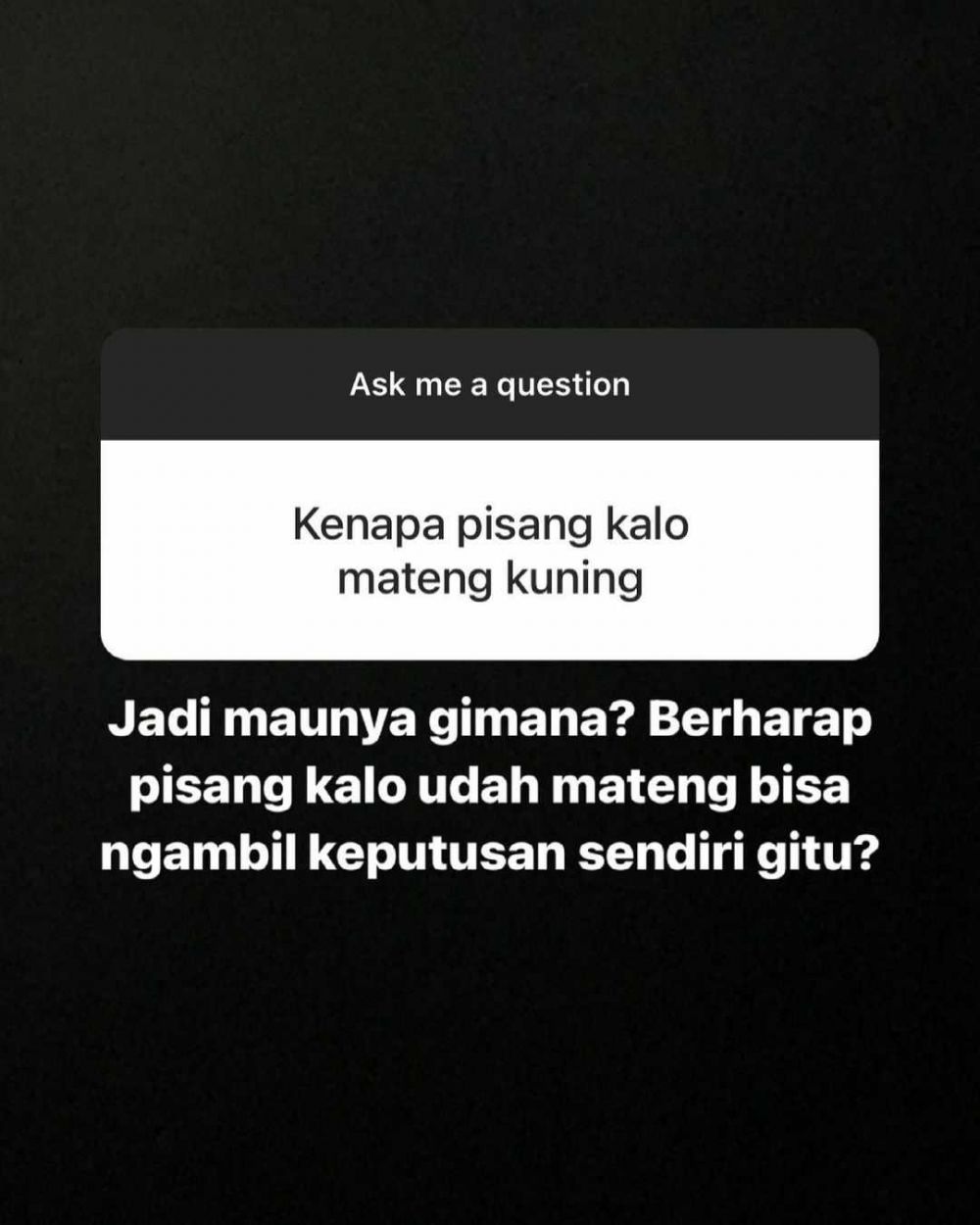 9 Pertanyaan Kocak Di Qna Instagram Rina Nose Nyeleneh Abis