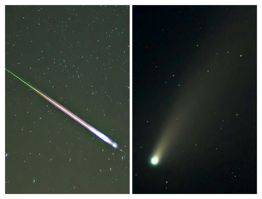 Inilah Lima Perbedaan Antara Meteor dan Komet
