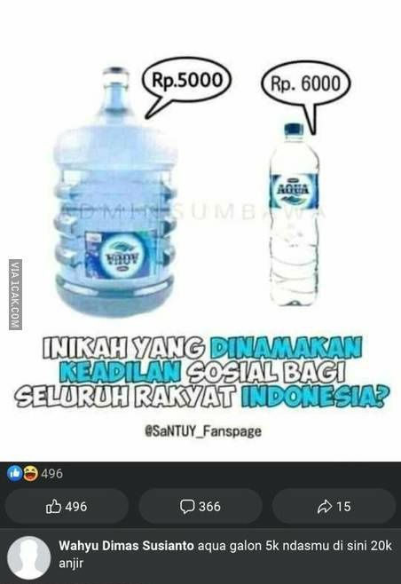 10 Meme Air Galon Ini Bikin Gak Berhenti Ngakak Kocak 9035