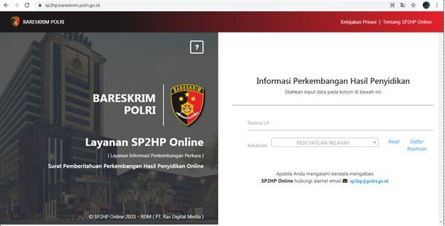 Sekarang Bisa Cek Perkembangan Kasus di Polresta Banda Aceh dari HP