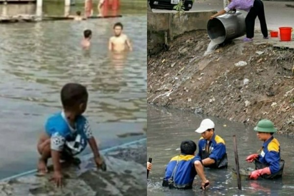 10 Momen Lucu Dan Tak Terduga Saat Di Air, Bikin Ngakak