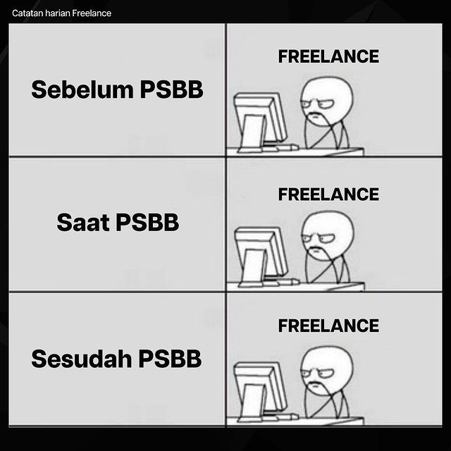 Meme Suka Duka Freelancer Ini Bikin Terpana 9679