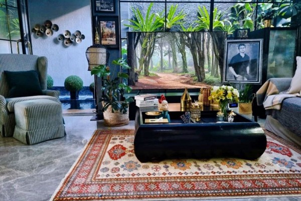 10 Potret Isi Rumah Baru Amy Qanita, Asri Banget!