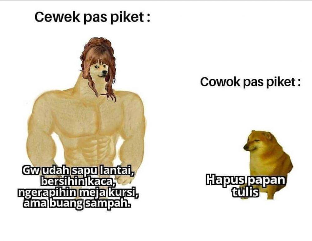 15 Meme Perbedaan Kebiasaan Cowok vs Cewek Ini Bikin Ketawa Cekikikan!