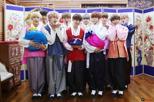 10 Potret Kebersamaan Member UP10TION pada Masa Awal Debut