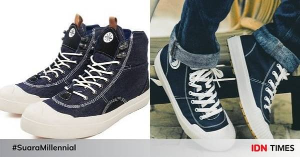 5 Rekomendasi Sneakers High Top Brand Lokal Warna Navy