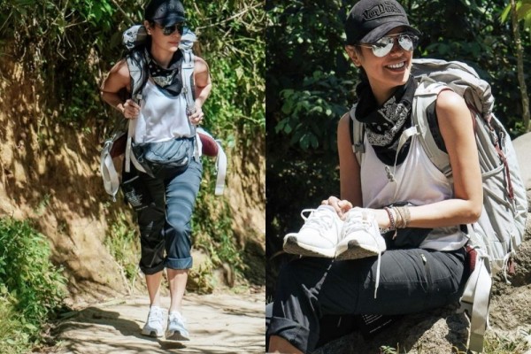 9 Potret Fit Sophia Latjuba, Hobi Hiking di Usia 50an!