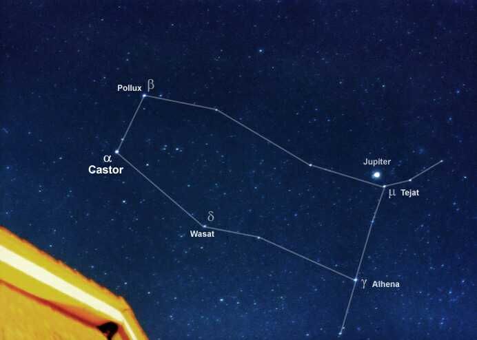 5 Fakta Bintang Pollux, Raksasa Oranye Paling Terang di Rasi Gemini