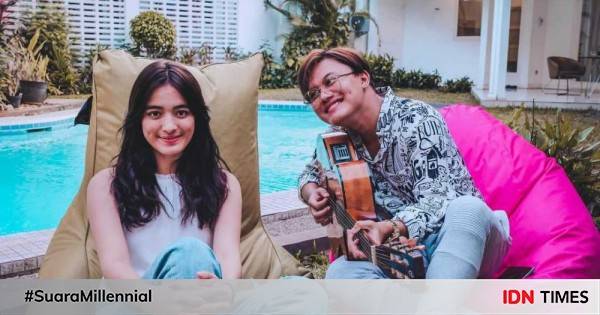 9 Potret Akrab Rizky Febian Dengan Artis Perempuan