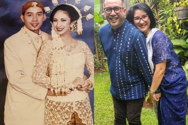 2 Dekade Pernikahan, 10 Potret Harmonis Novita Angie dan Sapto Haryo