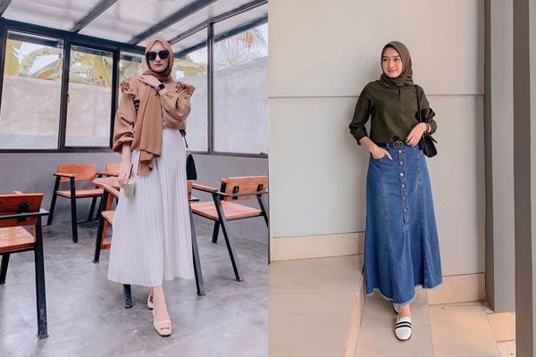 11 Padu Padan Bawahan Rok ala Ingrid Yulika, Feminin dan Stylish