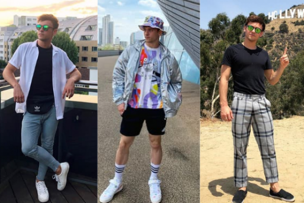 9 Ide OOTD ala Tom Daley, Atlet yang Viral di Olimpiade