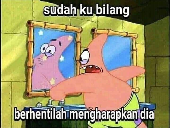 Meme Spongebob Ini Bikin Jomlo Makin Ngenes Pernah Rasain