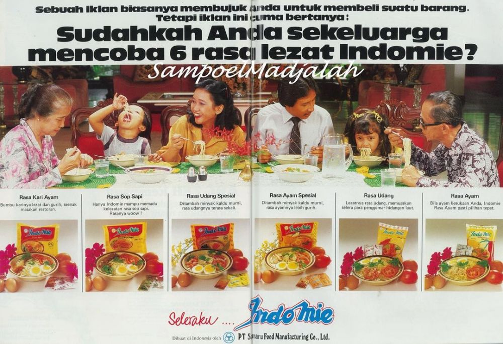 Potret Iklan Jadul Mi Instan di Majalah, Nostalgia Banget