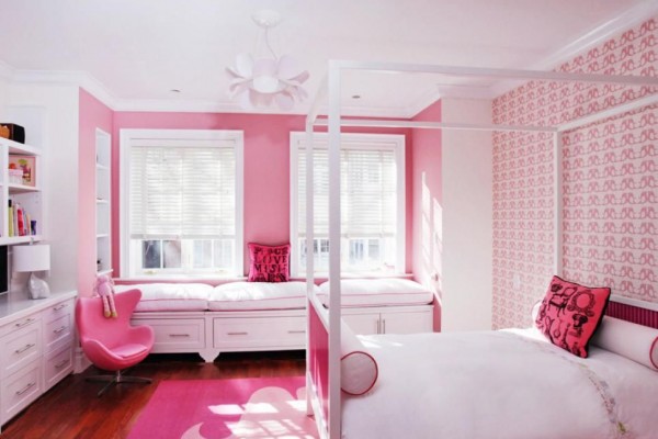 Tren 6 Desain Kamar Tidur Pink Yang Super Cantik Dan Menggemaskan