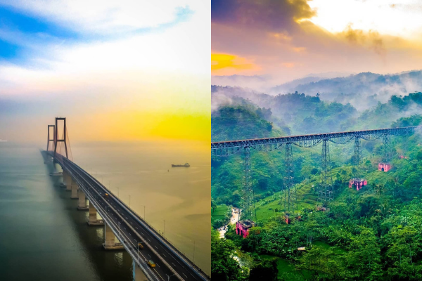 9 Jembatan Indah di Indonesia Ini Cocok Jadi Wisata Murah nan Estetik
