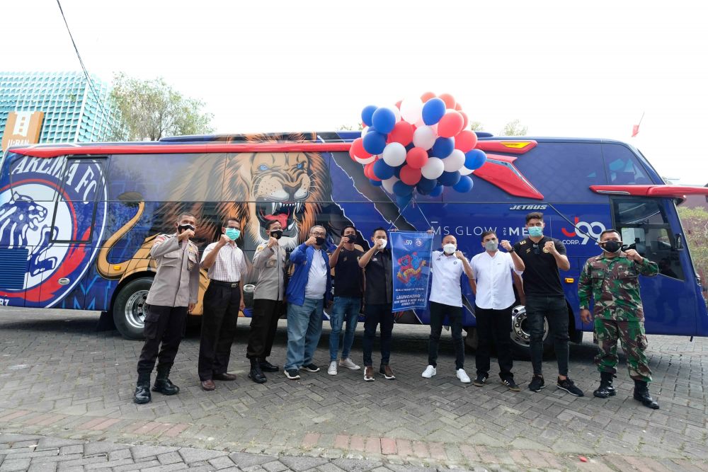 Arema FC Sayembara Desain Bus, Pemenang Bawa Pulang Rp25 Juta