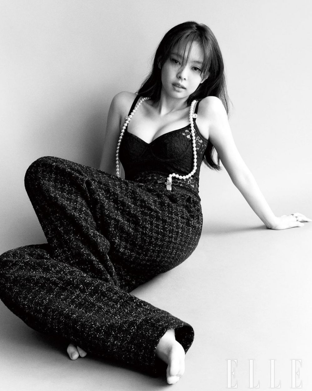 Potret Jennie Blackpink Di Elle Korea Agustus