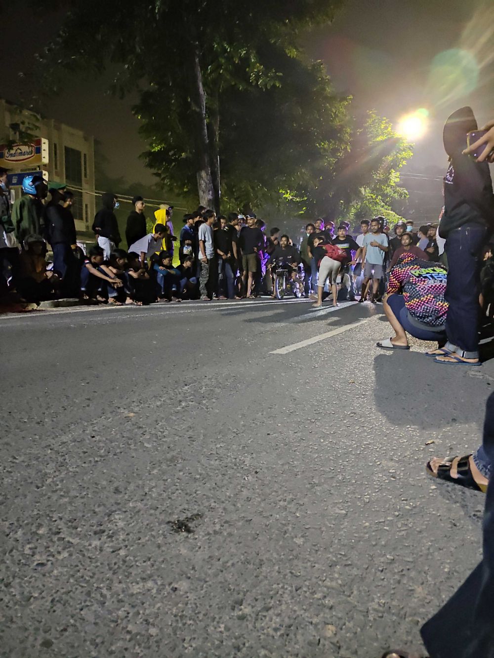 Viral Video Balap Liar di Tanjungbalai, 2 Orang Terkapar di Jalan