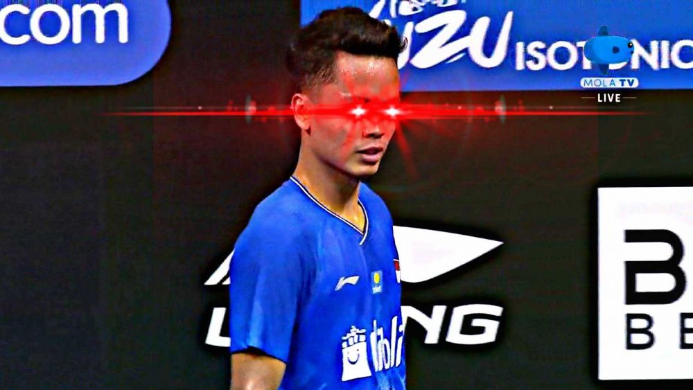 Potret Kocak Anthony Ginting Editan Bwf Dan Netizen Ngakak