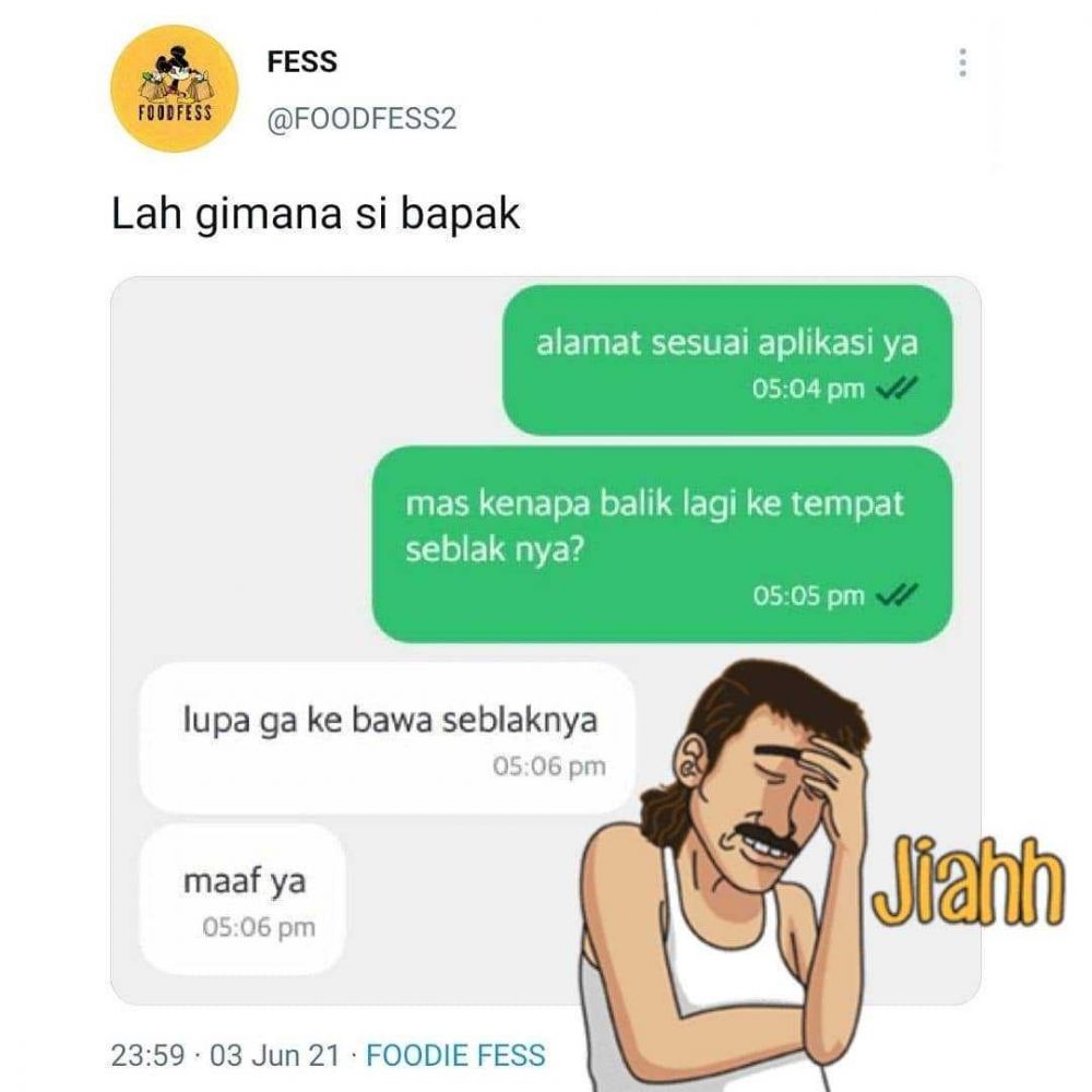 10 Chat Ojol dengan Customer yang di Luar Nalar, Ngakak Abis!