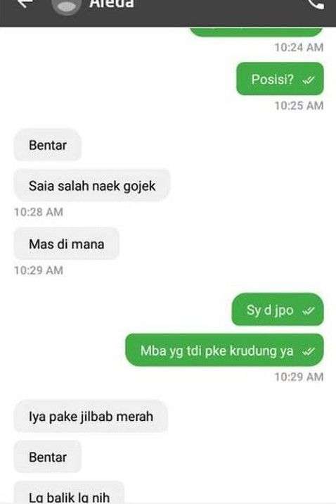 12 Jawaban Tak Terduga Customer Ojol Saat Ditanya Lokasi