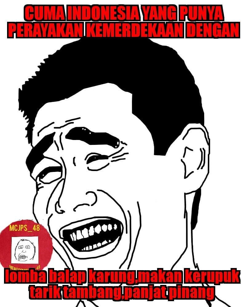 9 Meme Kemerdekaan Yang Bikin Kangen Lomba 17 Agustusan