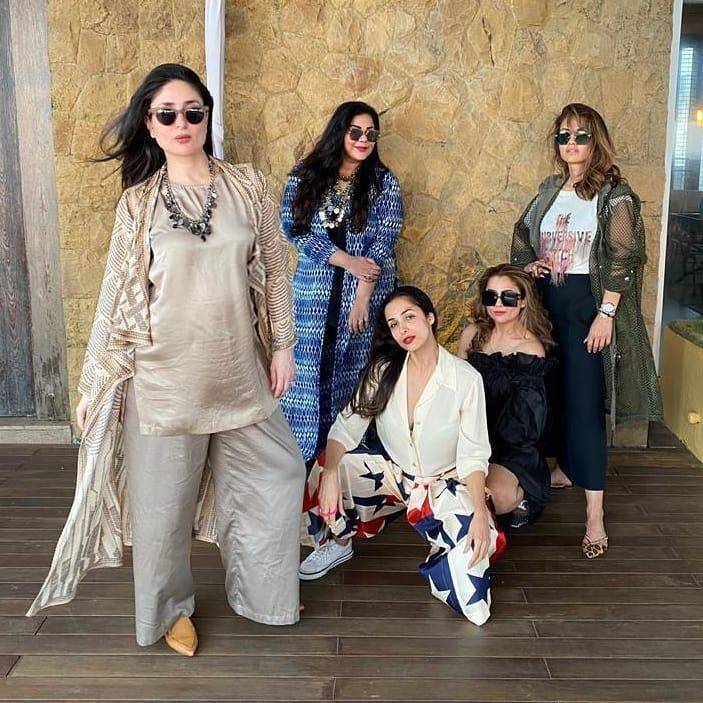 10 Potret Geng Sosialita Karisma Dan Kareena Kapoor, Hits!