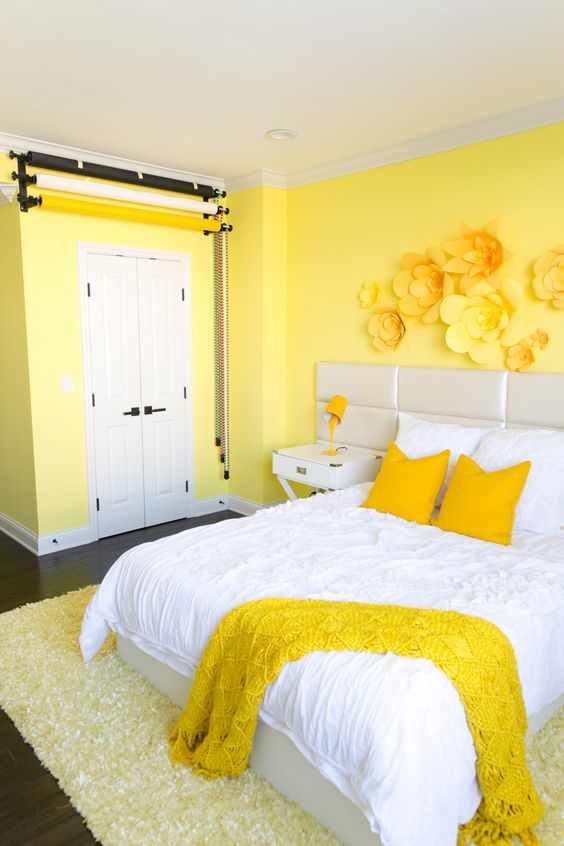 5 Ide Desain Kamar Tidur bagi Pencinta Warna Kuning