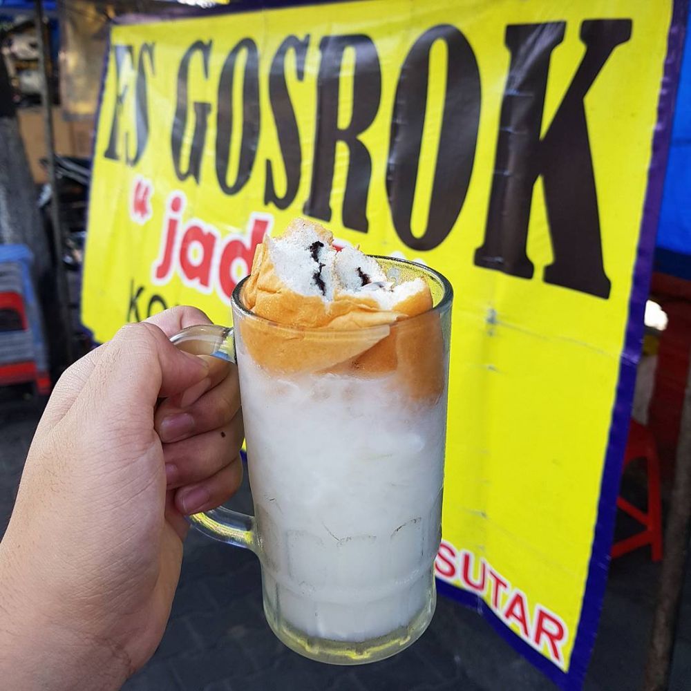 Es Gosrok Kotabaru, Minuman Jadul yang Bangkitkan Kenangan