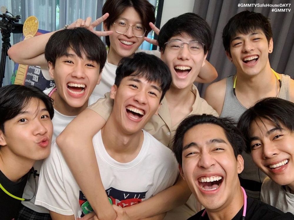 10 Potret Kebersamaan Aktor GMMTV di Reality Show Safe House
