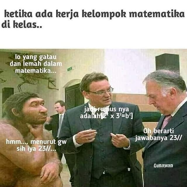 12 Meme Soal Rumit Bikin Otak Mumet Tanya Jerome Polin