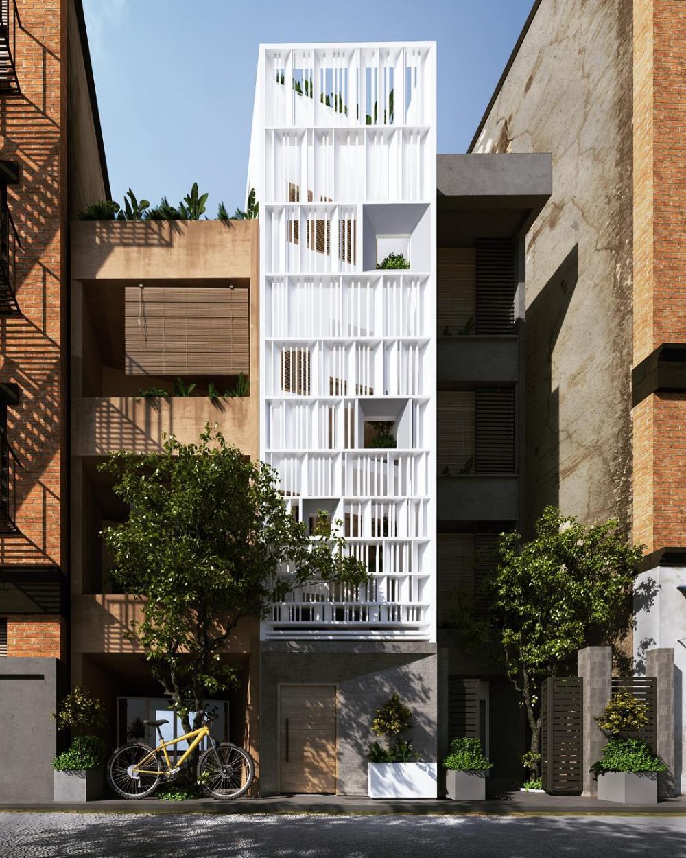 10 Teralis Modern yang Sekaligus Jadi Fasad Rumah Estetik