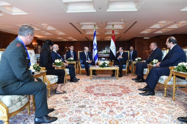 Pemimpin Israel-Mesir Diskusi Perdamaian Timur Tengah